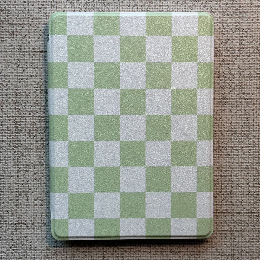 Checkered Charm Case for Amazon Kindle Paperwhite