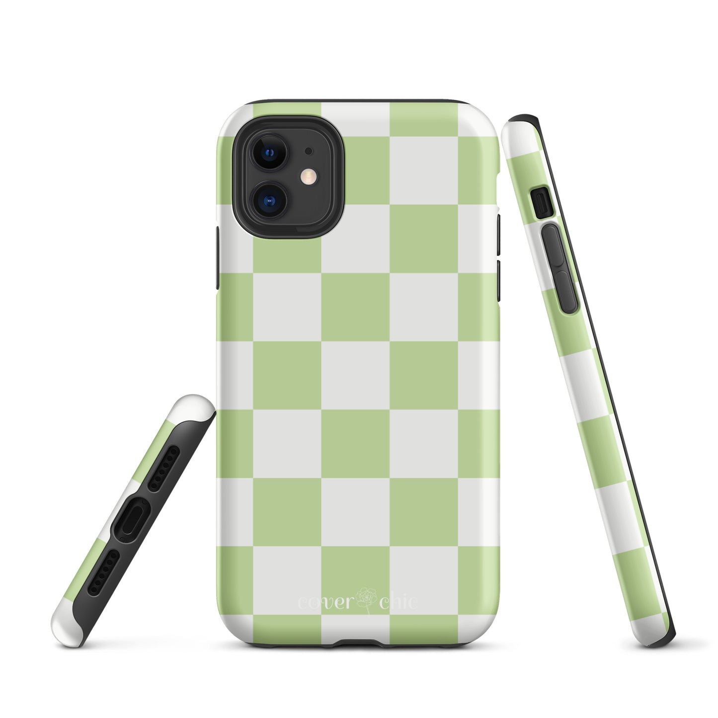 Checkered Charm Case for Apple iPhone