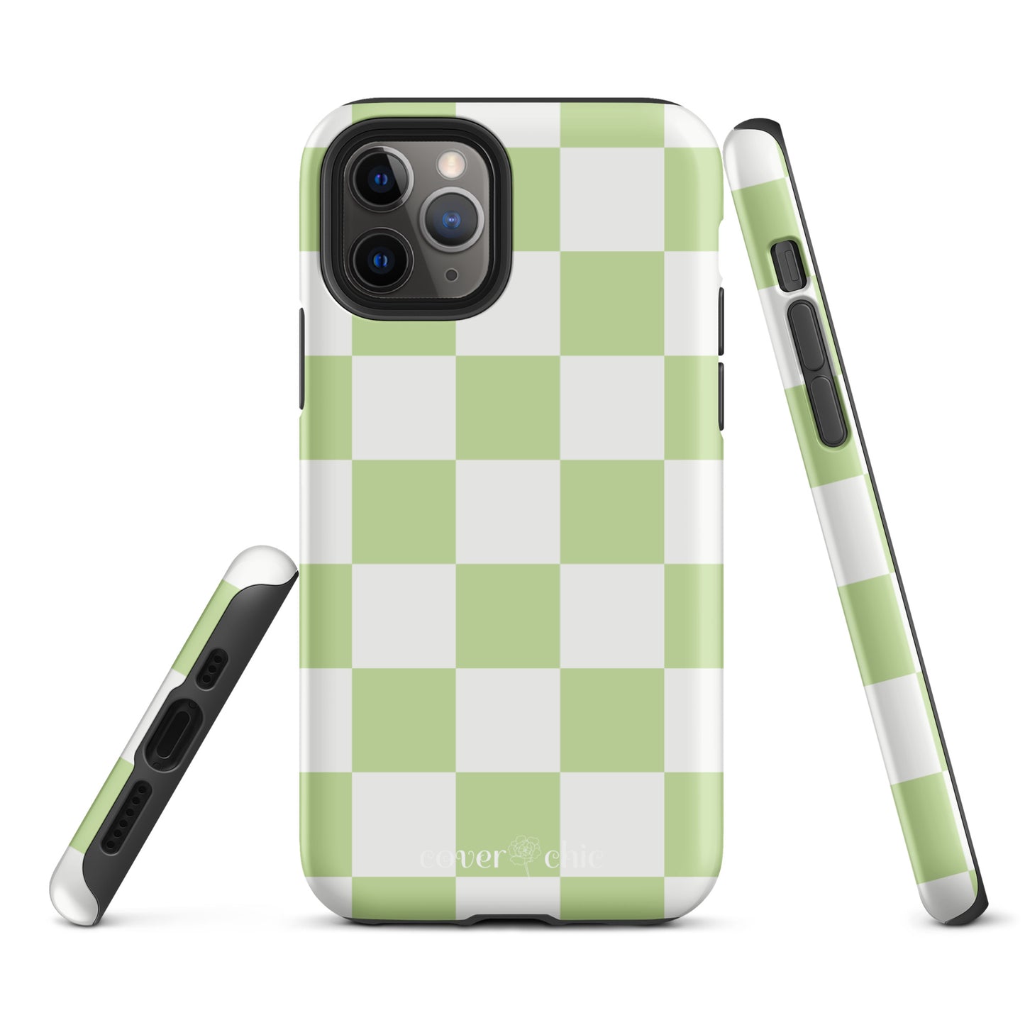 Checkered Charm Case for Apple iPhone