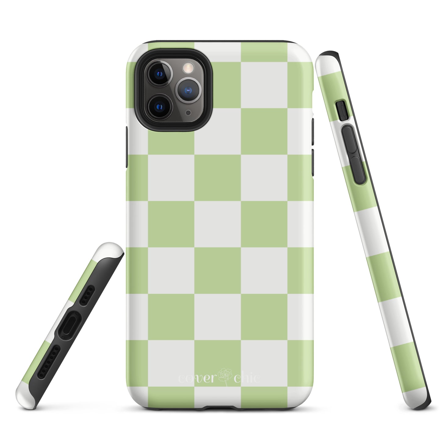 Checkered Charm Case for Apple iPhone