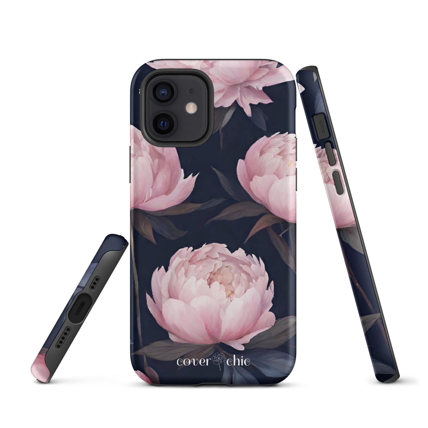 Midnight Peonies Case for Apple iPhone