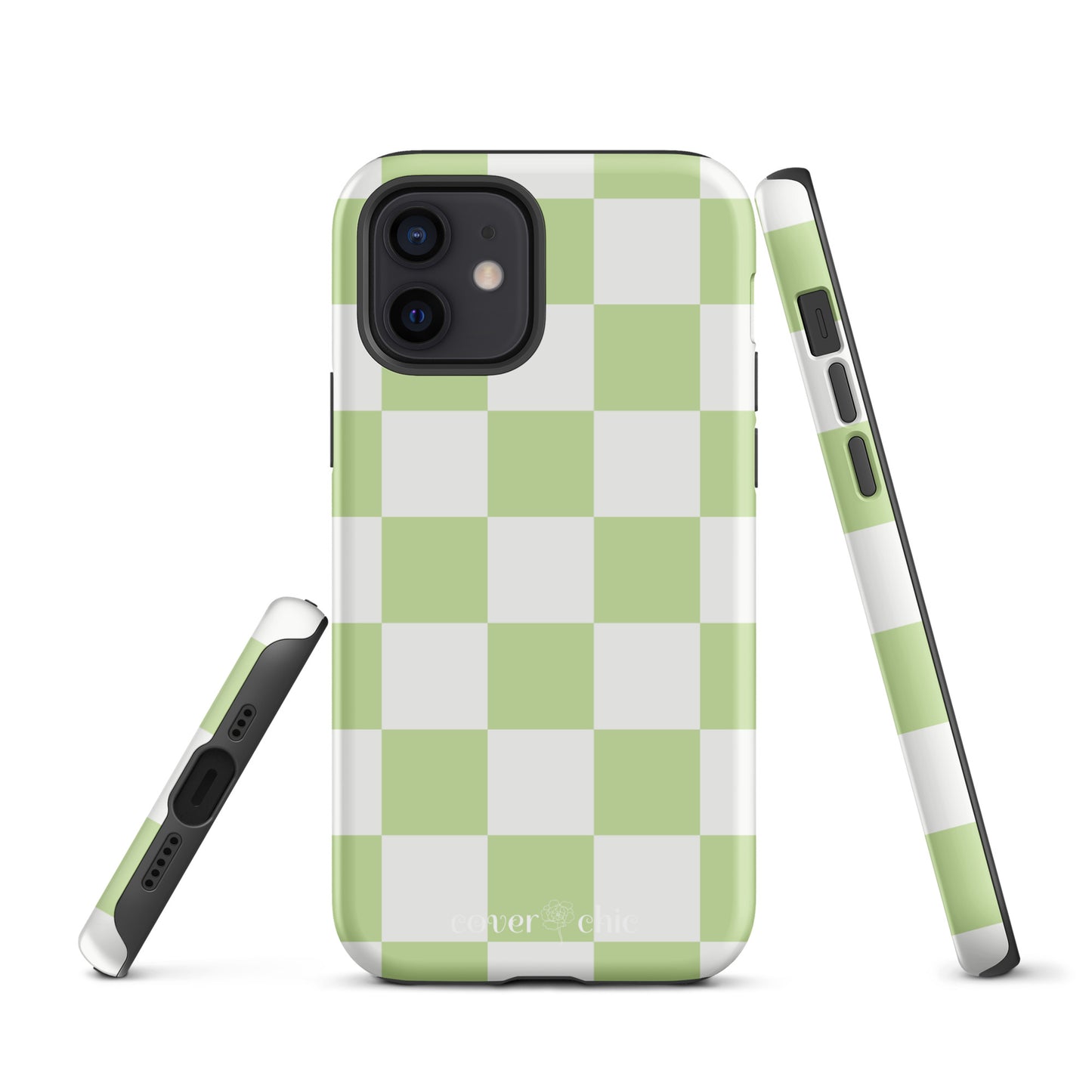 Checkered Charm Case for Apple iPhone