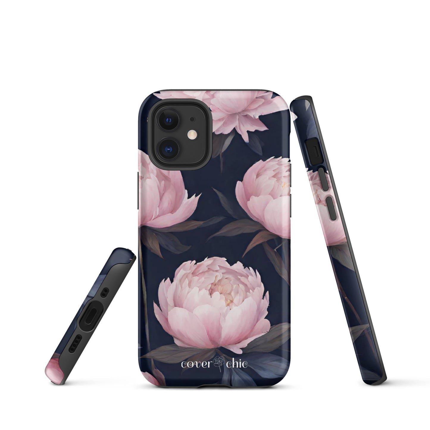 Midnight Peonies Case for Apple iPhone