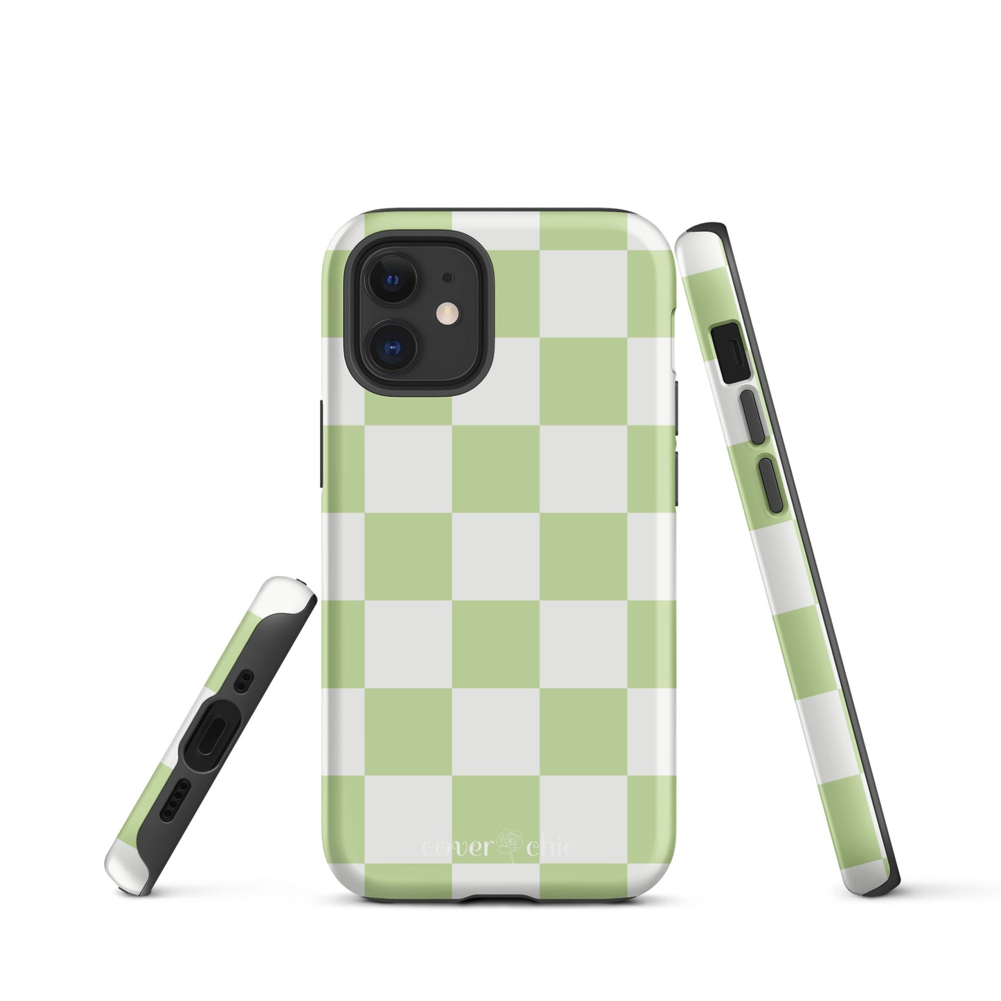 Checkered Charm Case for Apple iPhone