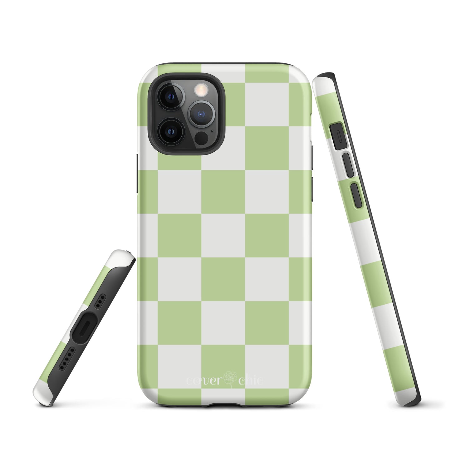 Checkered Charm Case for Apple iPhone