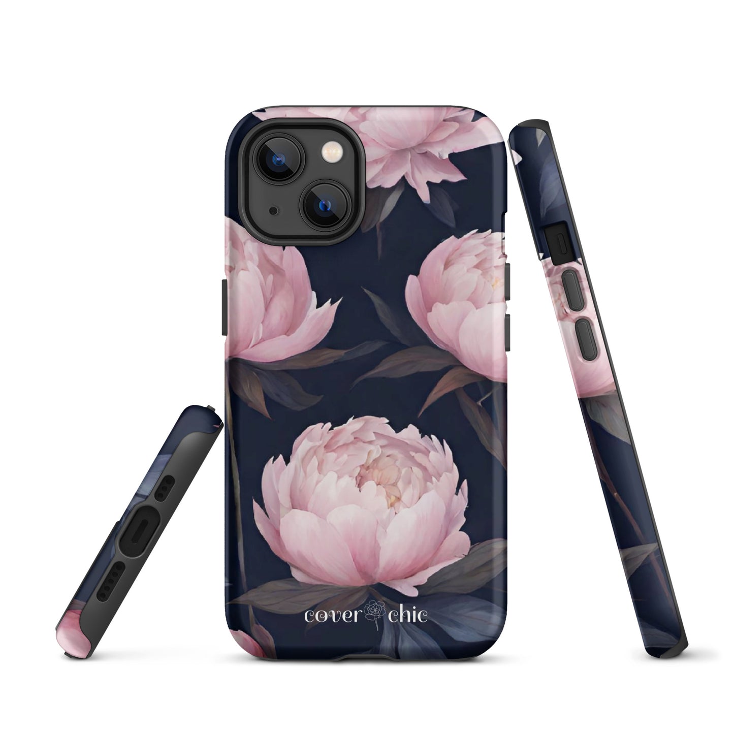 Midnight Peonies Case for Apple iPhone