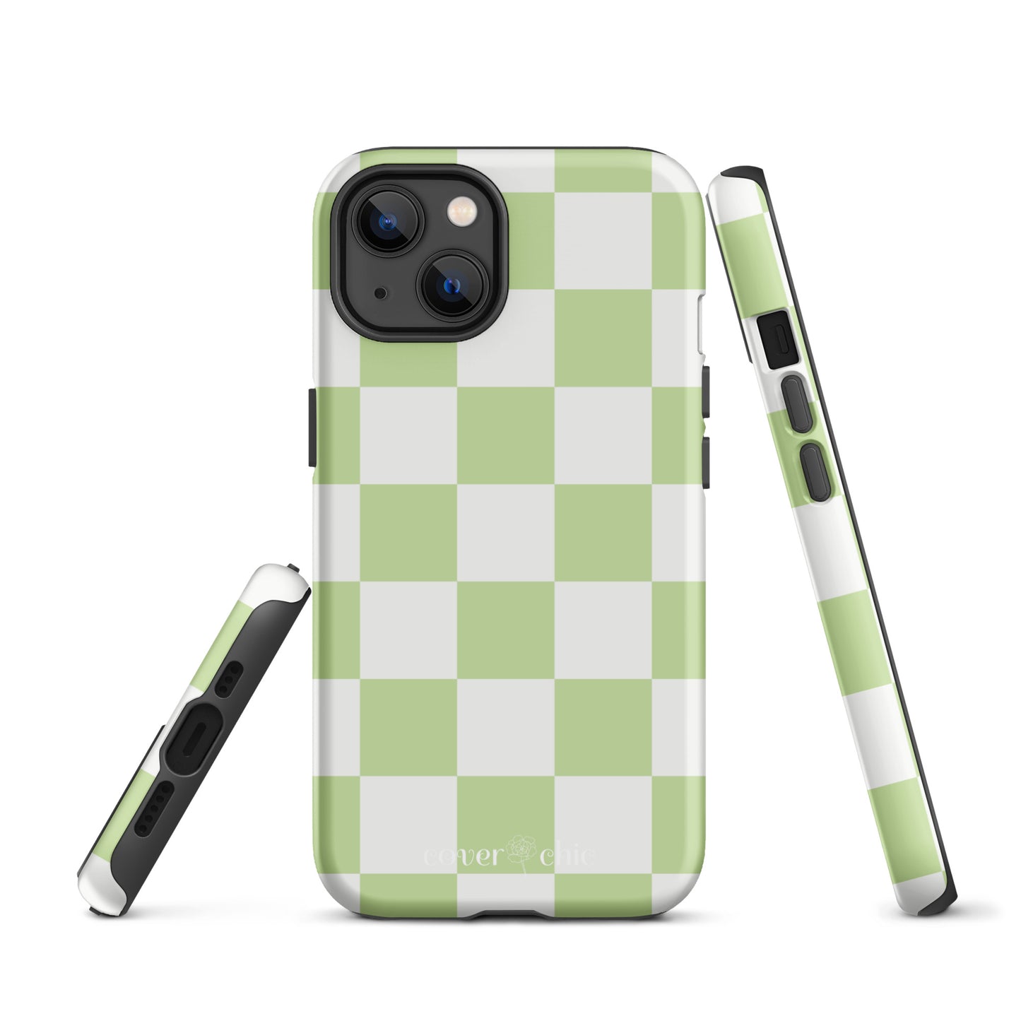 Checkered Charm Case for Apple iPhone