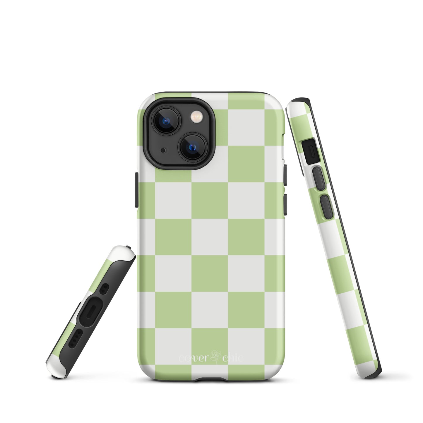 Checkered Charm Case for Apple iPhone