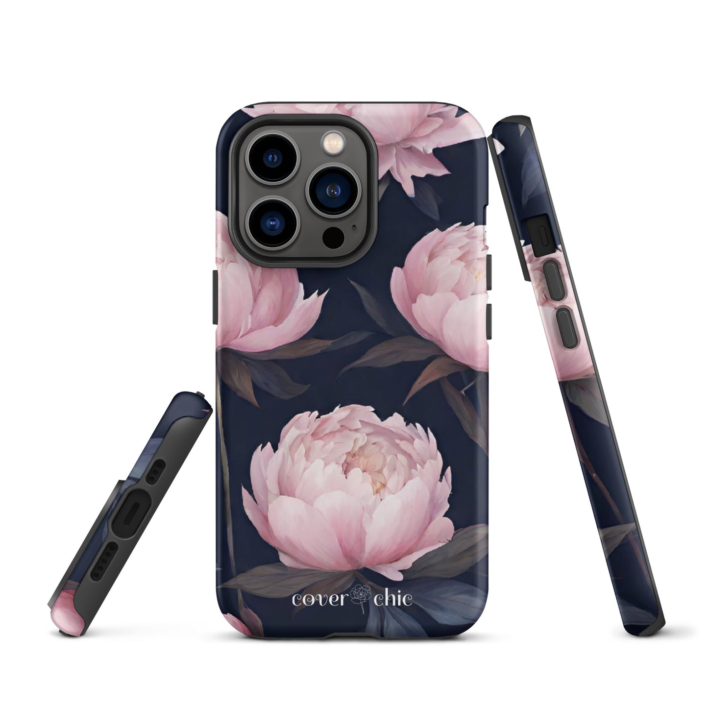 Midnight Peonies Case for Apple iPhone