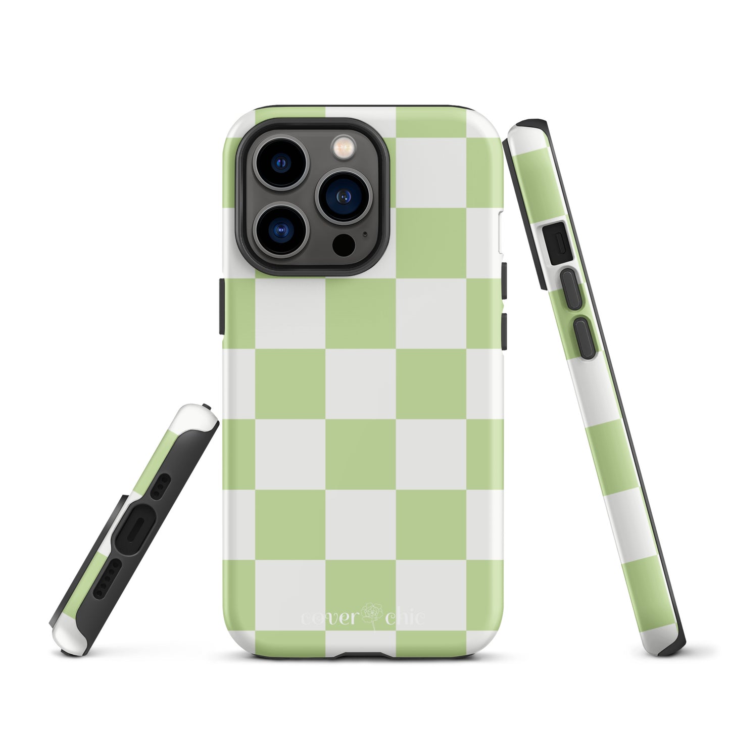 Checkered Charm Case for Apple iPhone