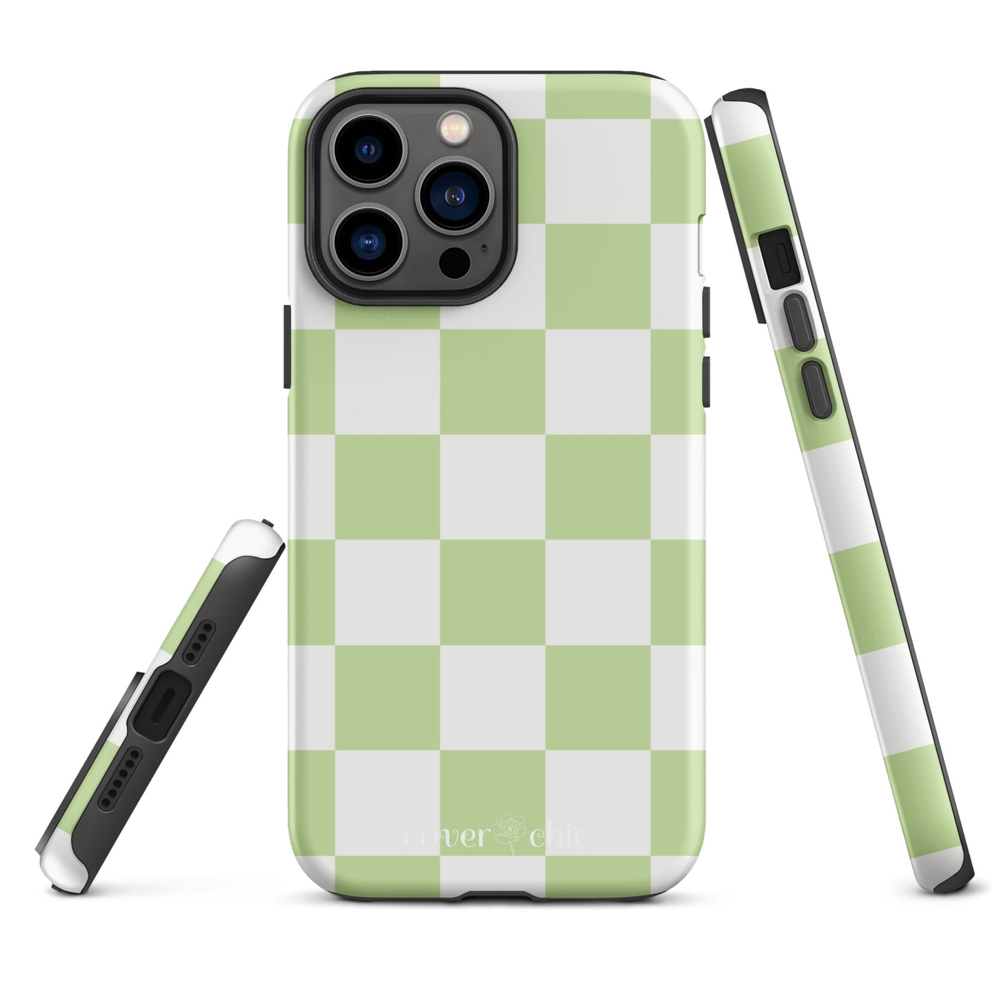 Checkered Charm Case for Apple iPhone