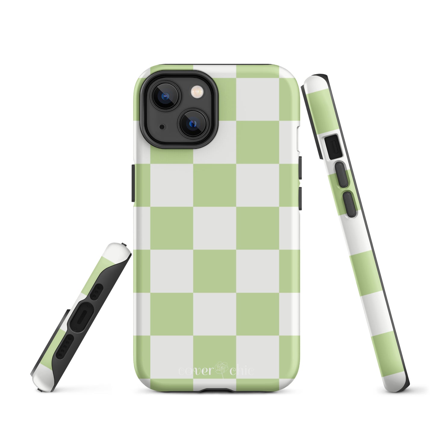 Checkered Charm Case for Apple iPhone