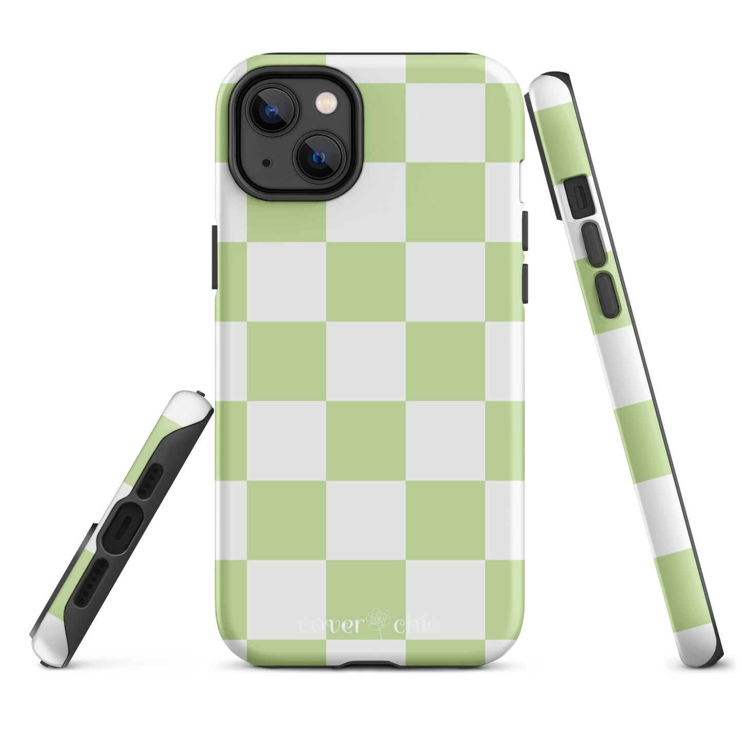 Checkered Charm Case for Apple iPhone