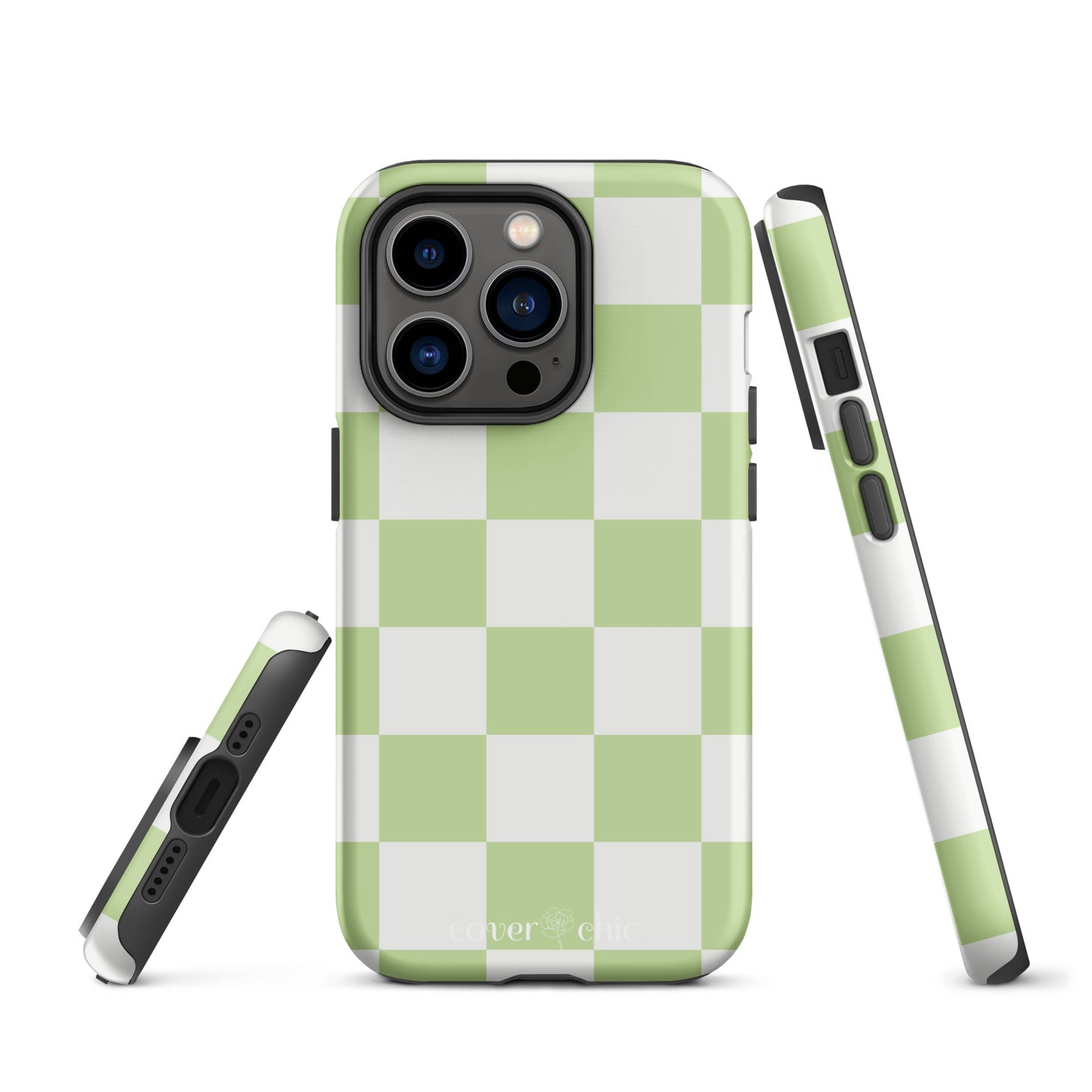 Checkered Charm Case for Apple iPhone