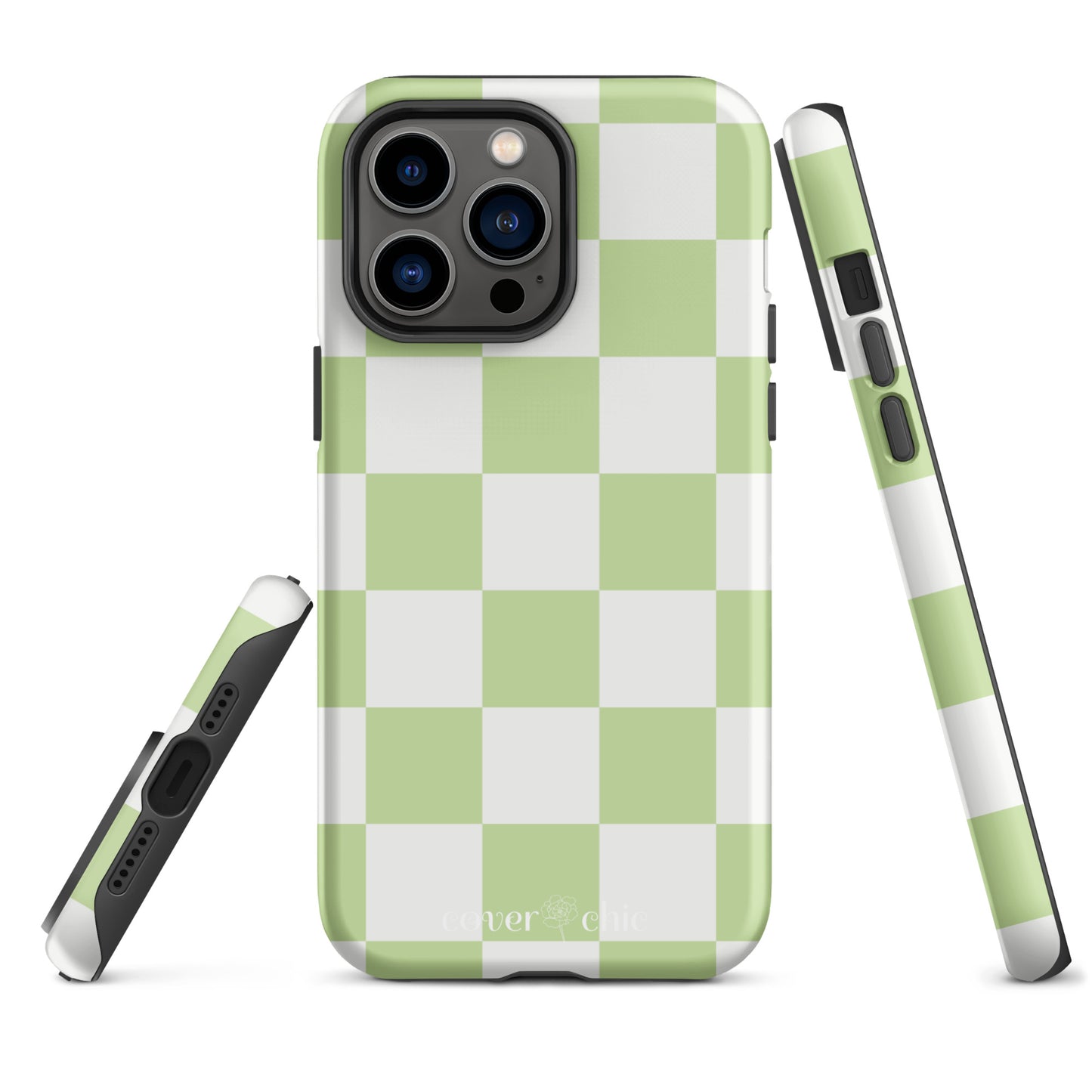 Checkered Charm Case for Apple iPhone