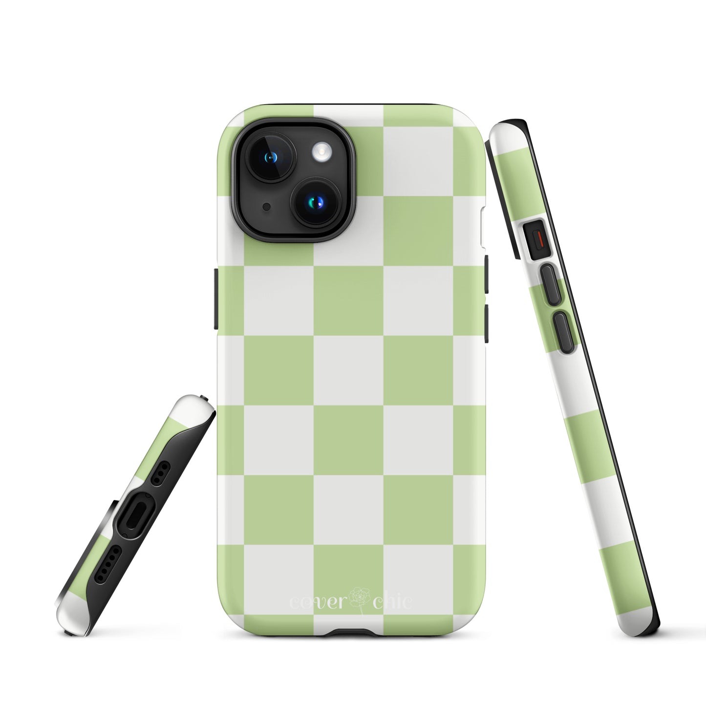 Checkered Charm Case for Apple iPhone