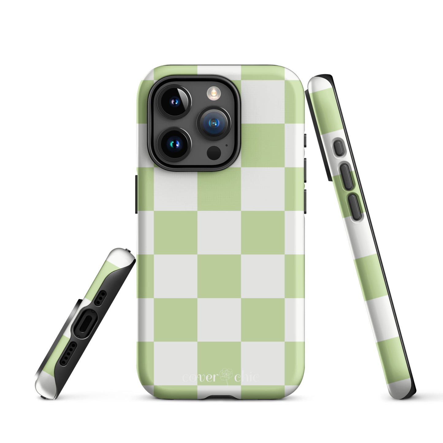 Checkered Charm Case for Apple iPhone