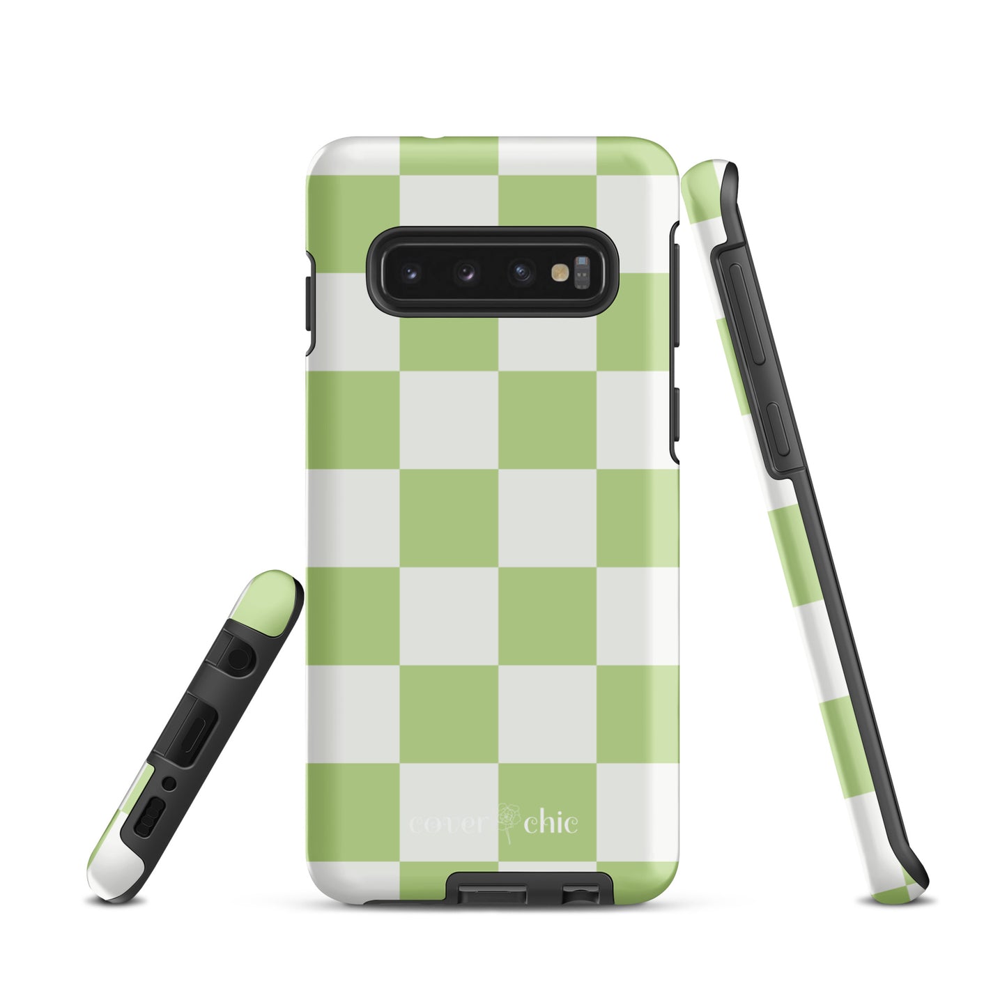 Checkered Charm Case for Samsung Galaxy Phone