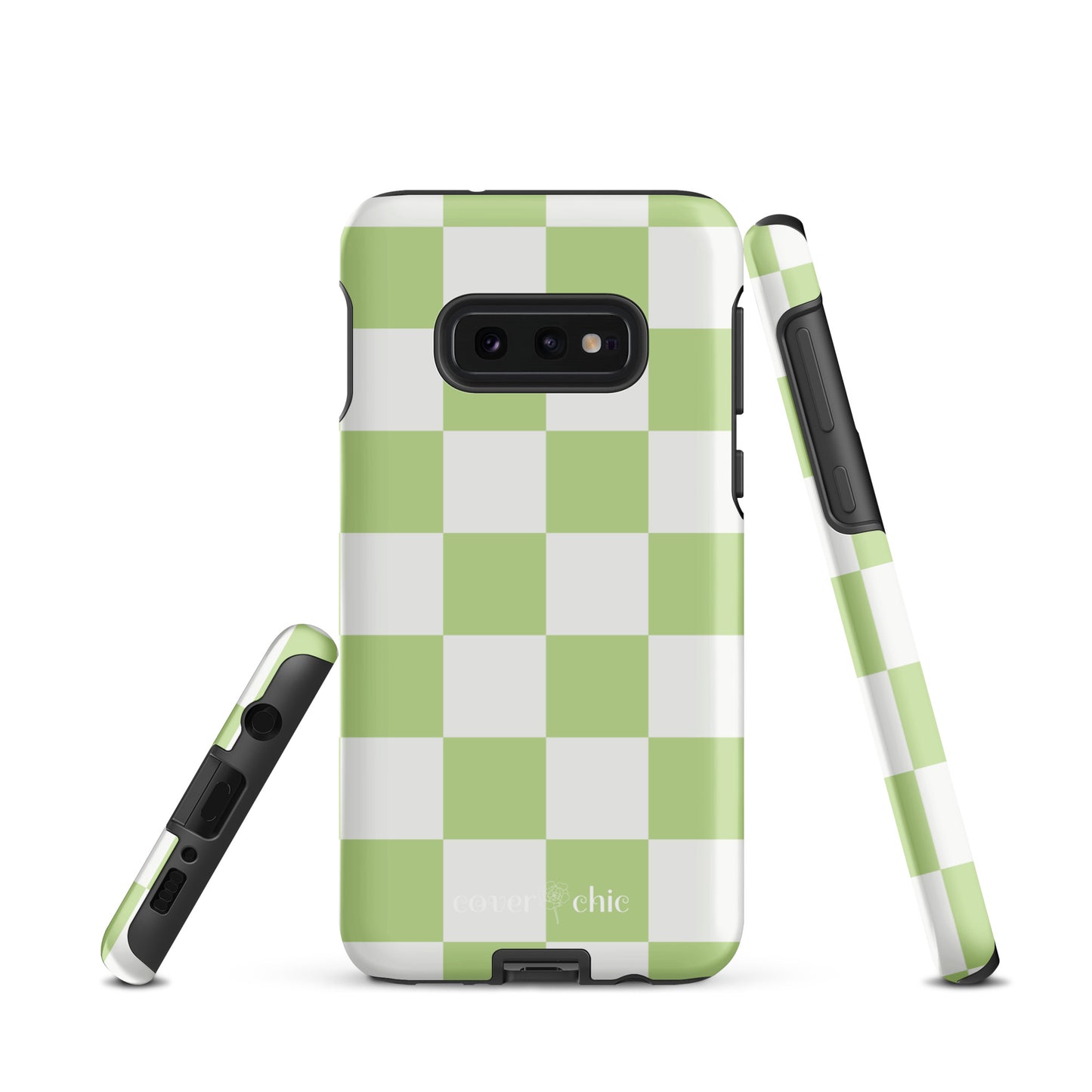 Checkered Charm Case for Samsung Galaxy Phone