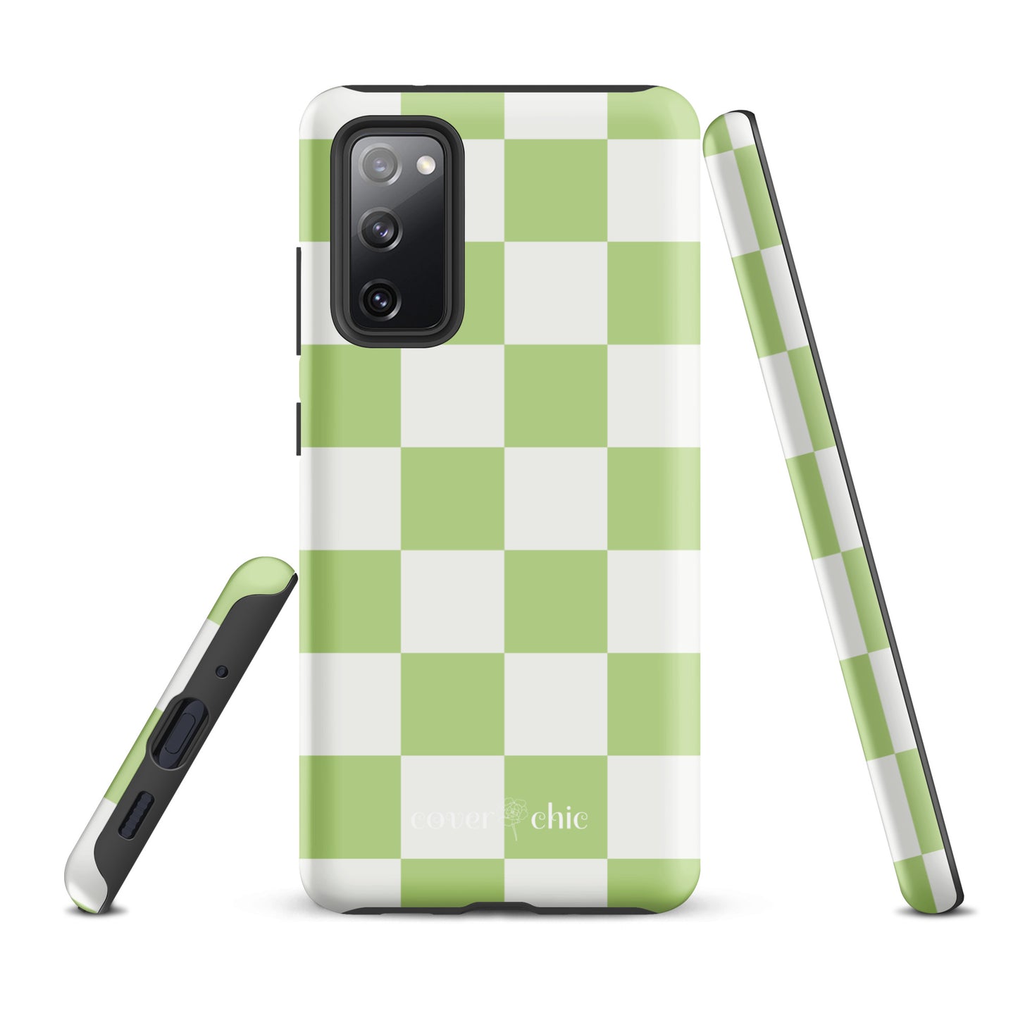 Checkered Charm Case for Samsung Galaxy Phone