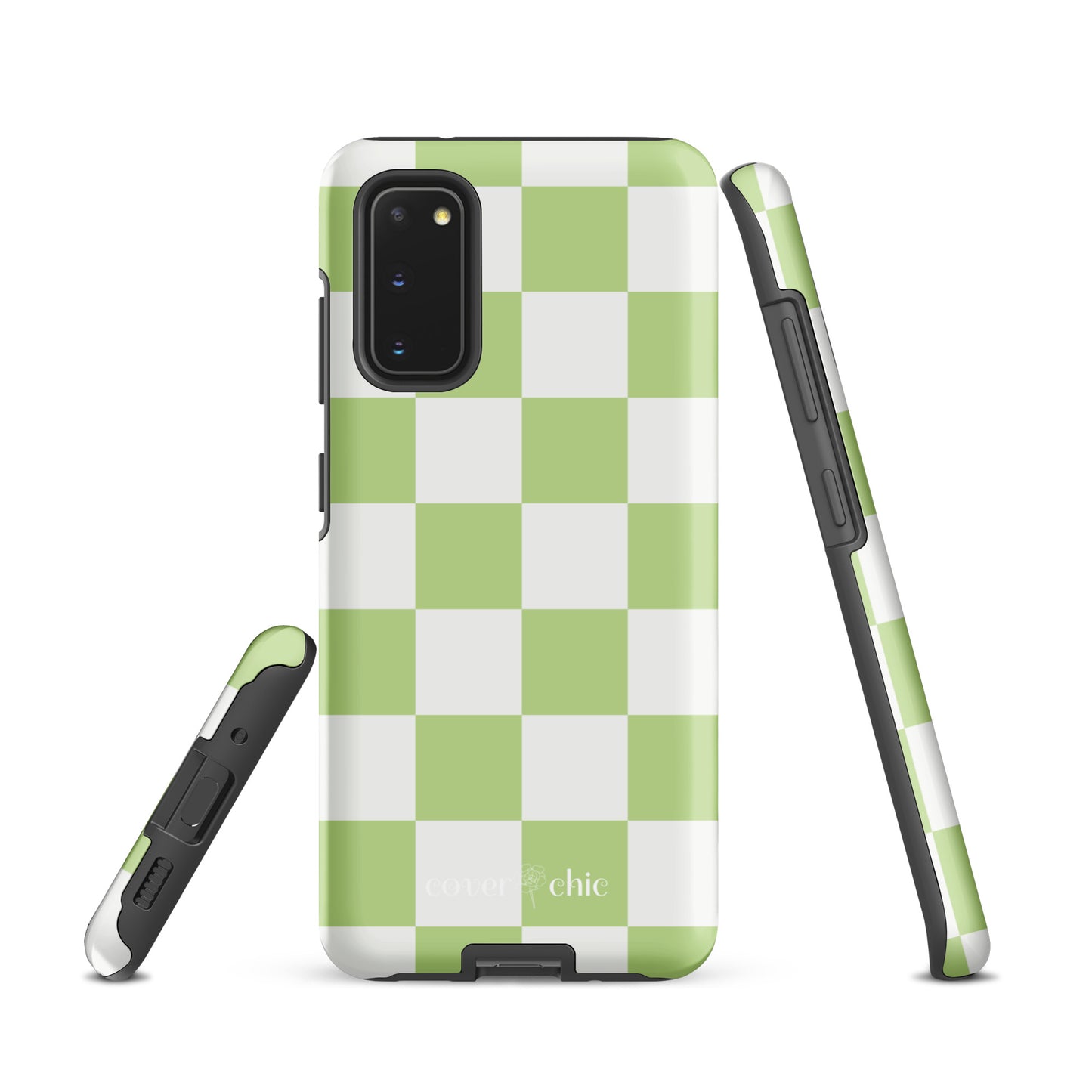 Checkered Charm Case for Samsung Galaxy Phone