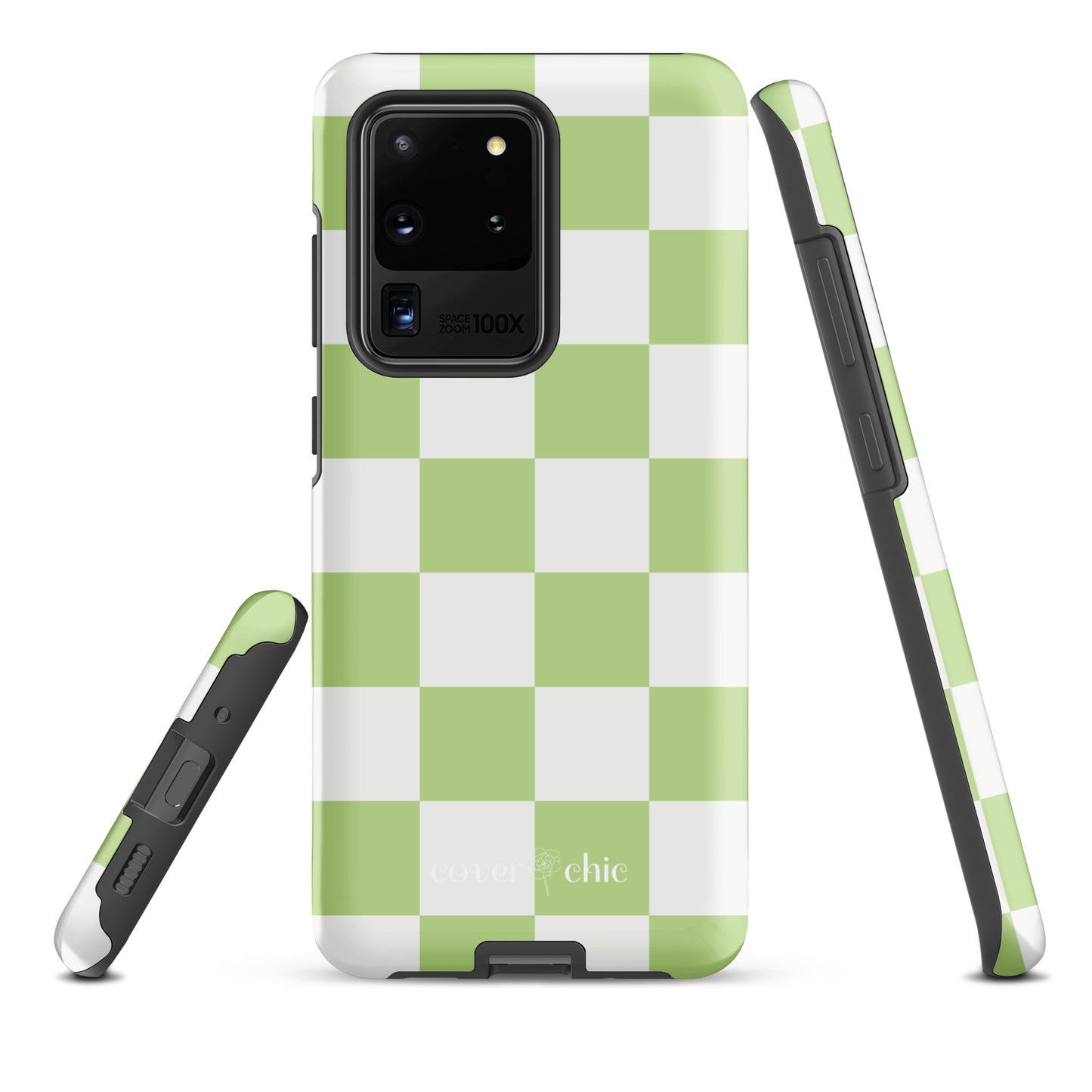 Checkered Charm Case for Samsung Galaxy Phone