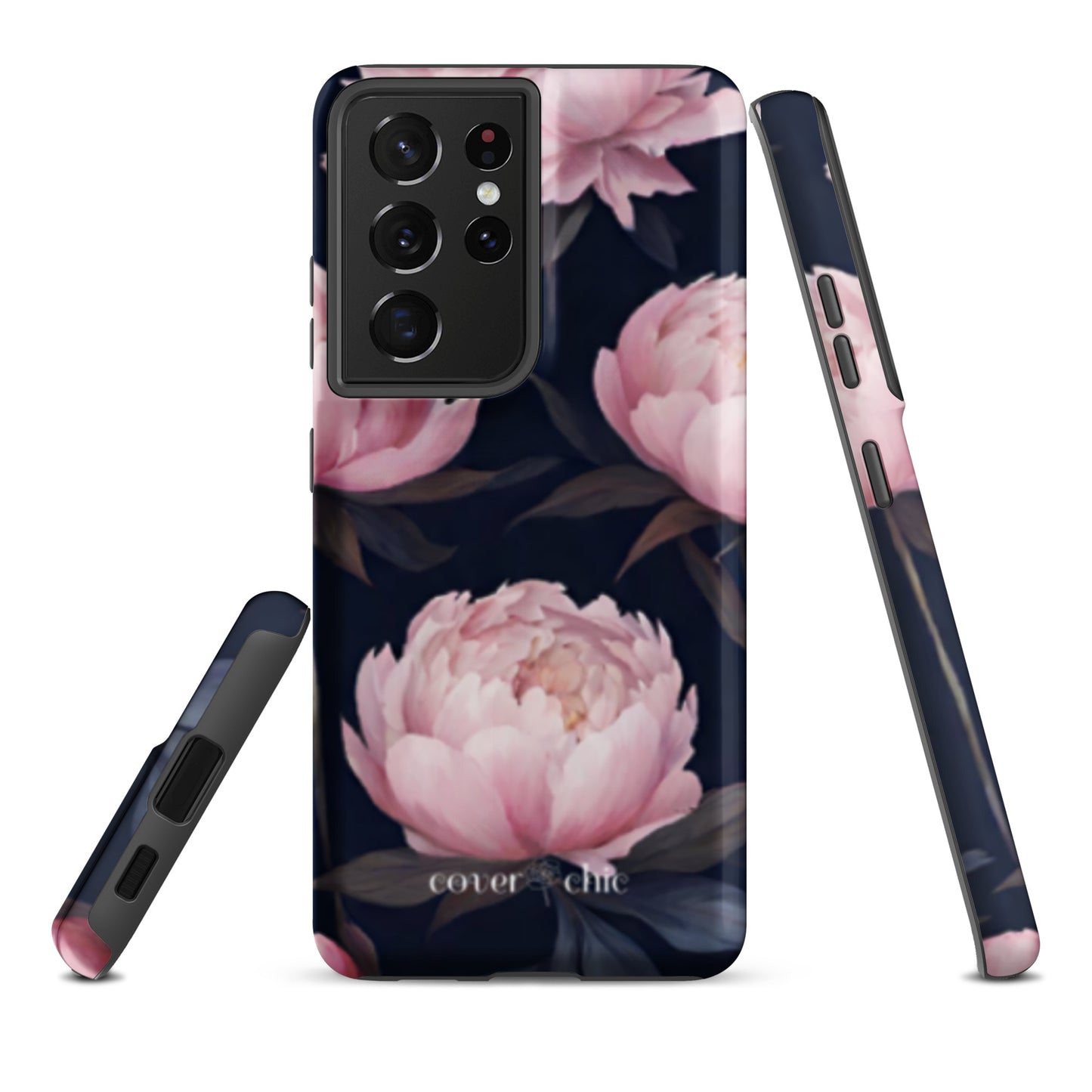 Midnight Peonies Case for Samsung Galaxy Phone