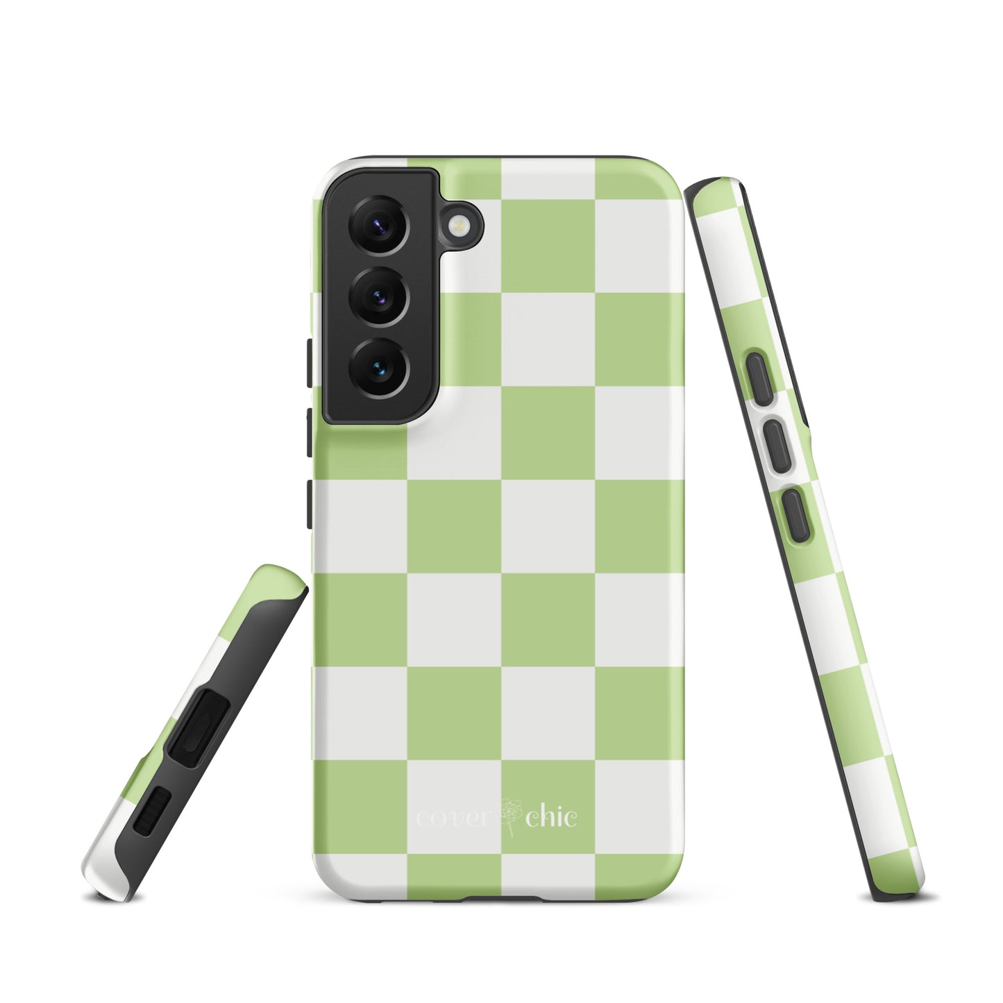 Checkered Charm Case for Samsung Galaxy Phone