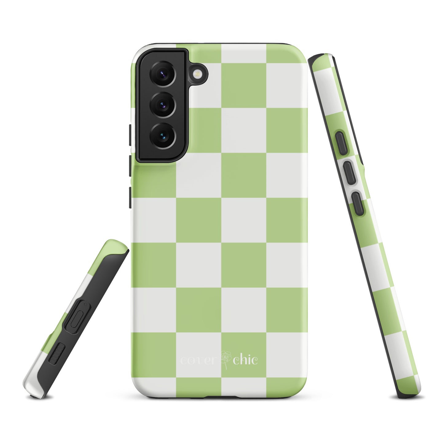 Checkered Charm Case for Samsung Galaxy Phone