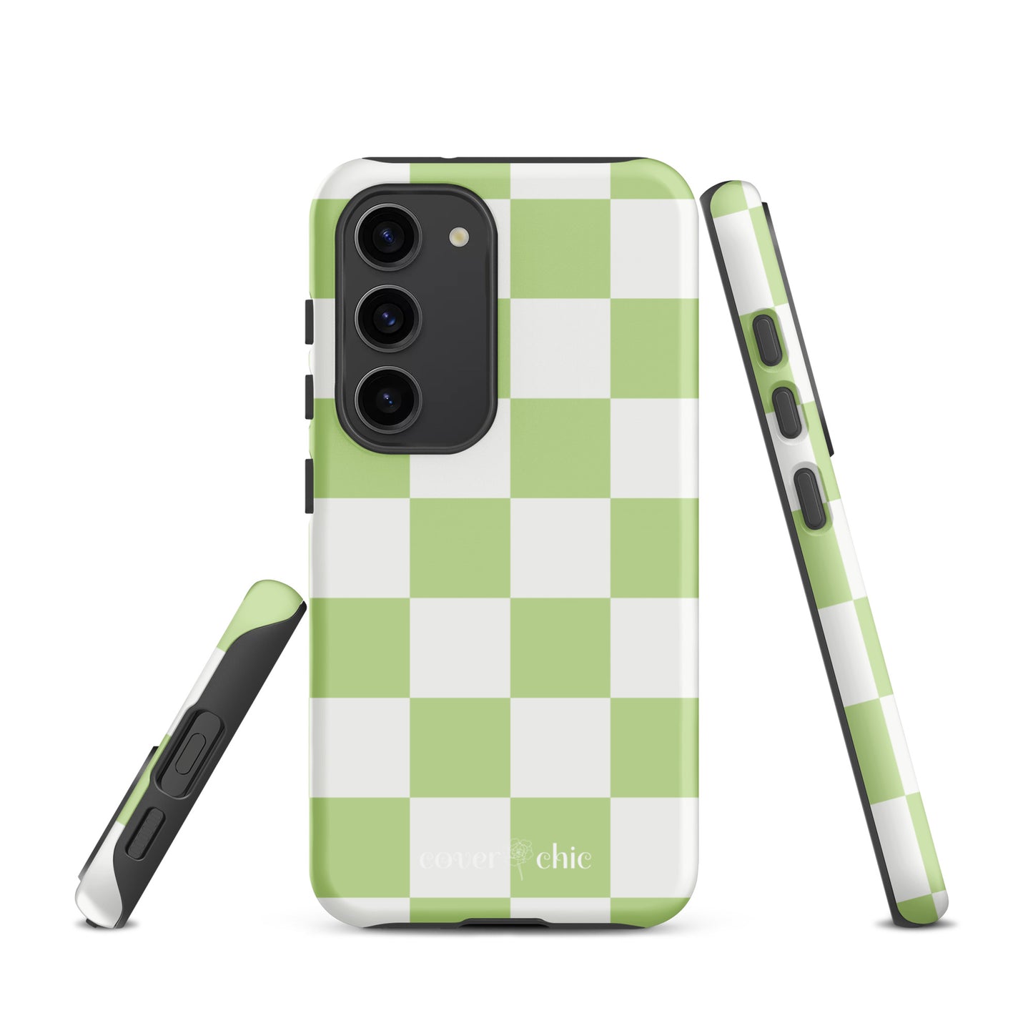 Checkered Charm Case for Samsung Galaxy Phone